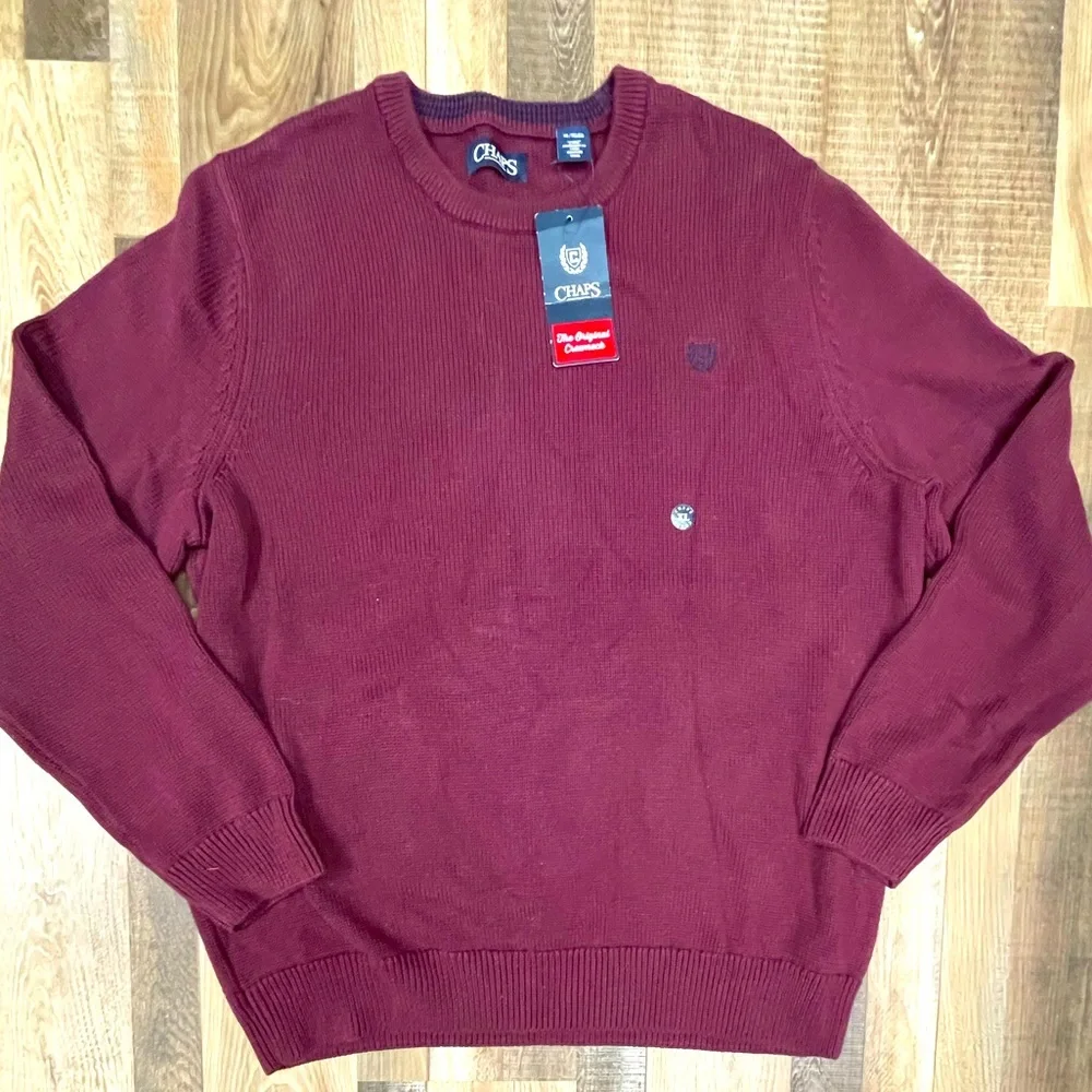 Chaps Crewneck Sweater NWT